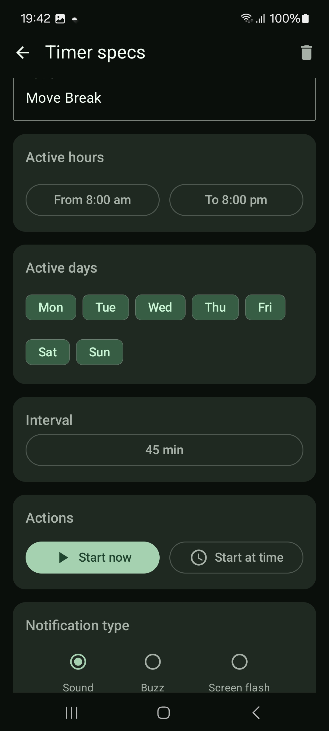 CueLoop editor for reminder hours and days