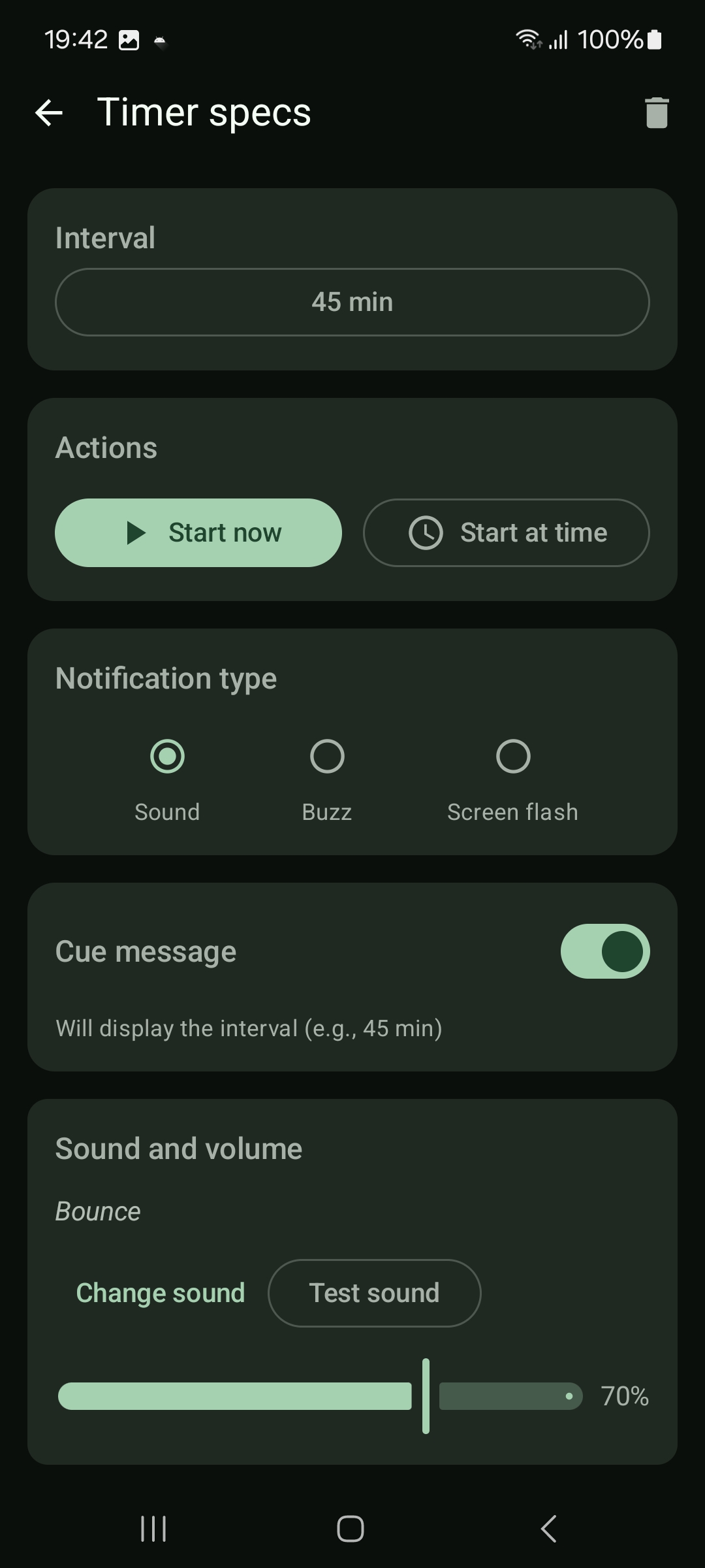 CueLoop notification mode configuration